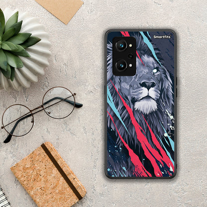 PopArt Lion Designer - Realme GT Neo 3T θήκη