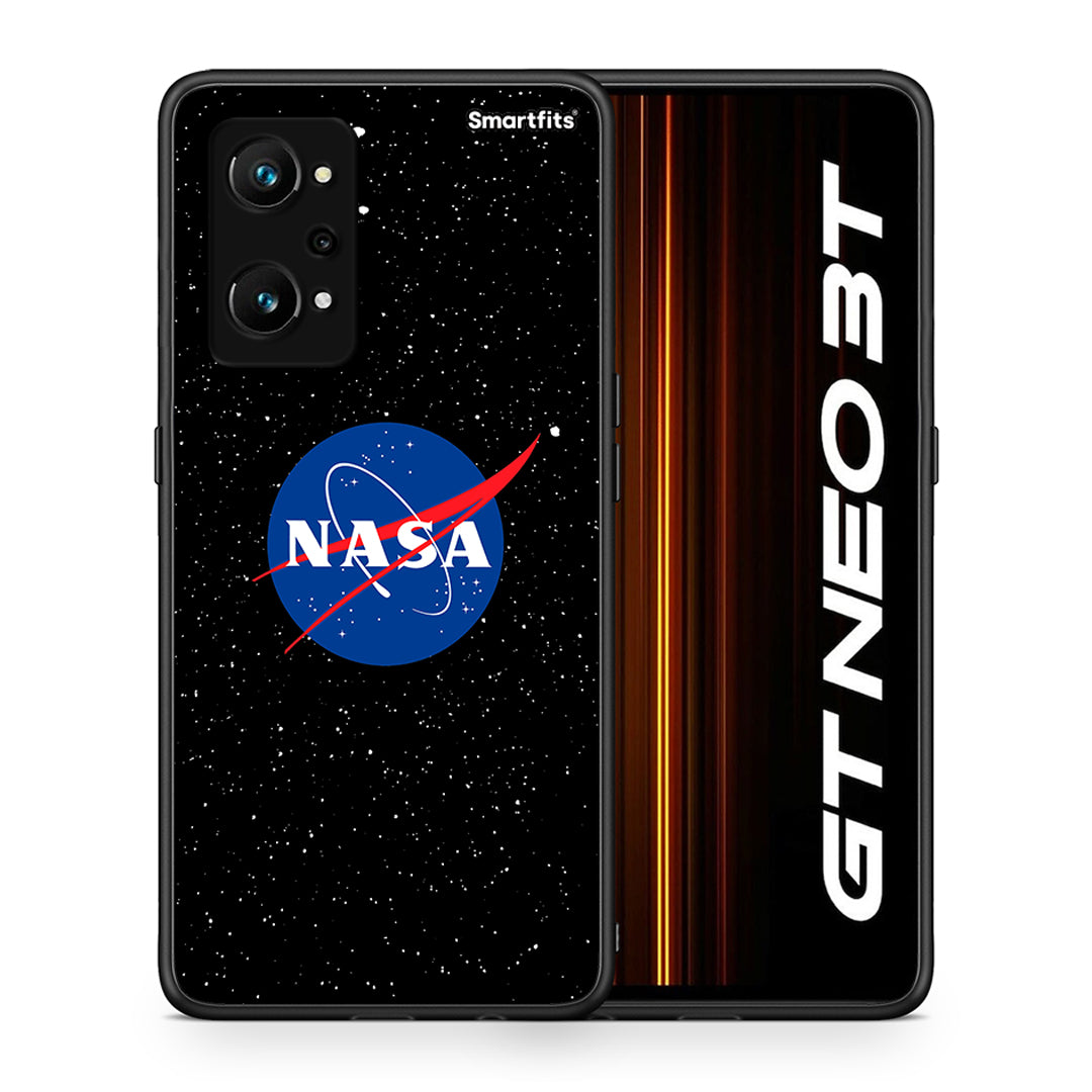 Θήκη Realme GT Neo 3T NASA PopArt από τη Smartfits με σχέδιο στο πίσω μέρος και μαύρο περίβλημα | Realme GT Neo 3T NASA PopArt case with colorful back and black bezels