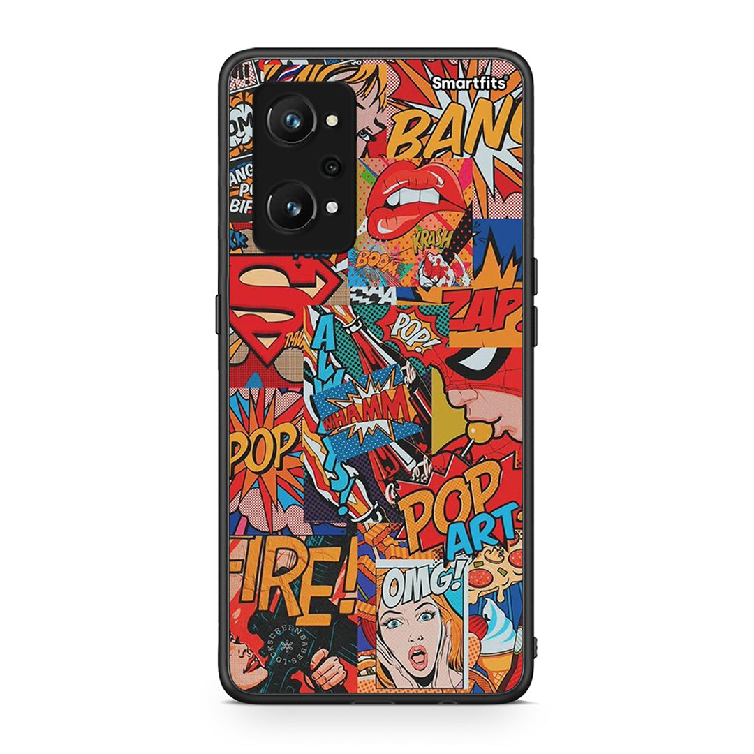 Realme GT Neo 3T PopArt OMG θήκη από τη Smartfits με σχέδιο στο πίσω μέρος και μαύρο περίβλημα | Smartphone case with colorful back and black bezels by Smartfits
