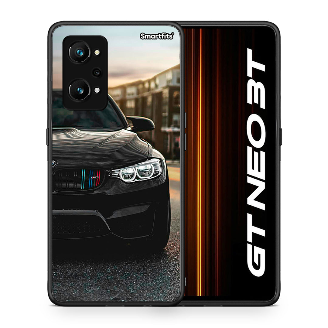 Θήκη Realme GT Neo 3T M3 Racing από τη Smartfits με σχέδιο στο πίσω μέρος και μαύρο περίβλημα | Realme GT Neo 3T M3 Racing case with colorful back and black bezels