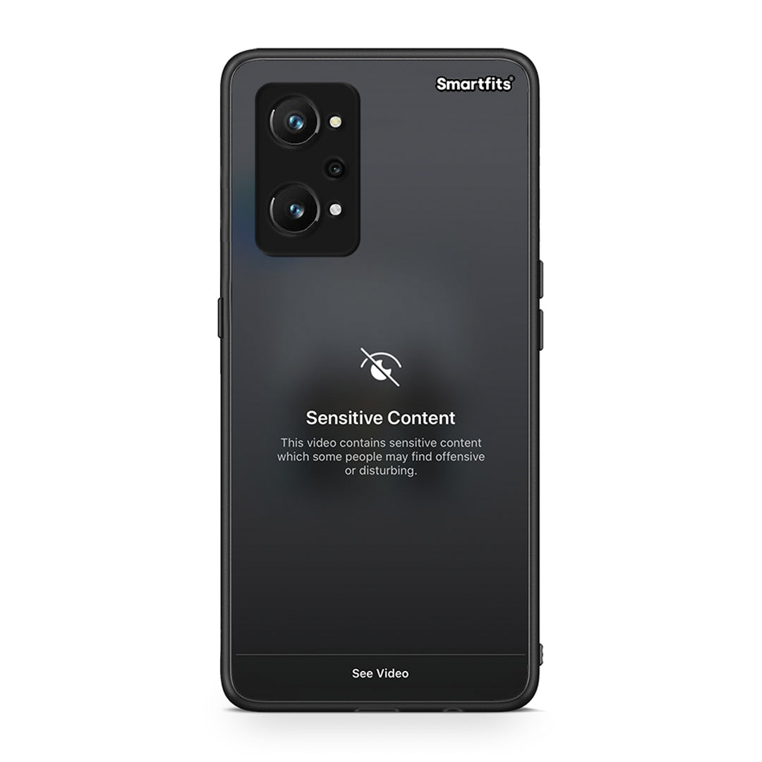 Realme GT Neo 3T Sensitive Content θήκη από τη Smartfits με σχέδιο στο πίσω μέρος και μαύρο περίβλημα | Smartphone case with colorful back and black bezels by Smartfits