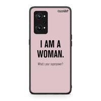 Thumbnail for Realme GT Neo 3T Superpower Woman θήκη από τη Smartfits με σχέδιο στο πίσω μέρος και μαύρο περίβλημα | Smartphone case with colorful back and black bezels by Smartfits