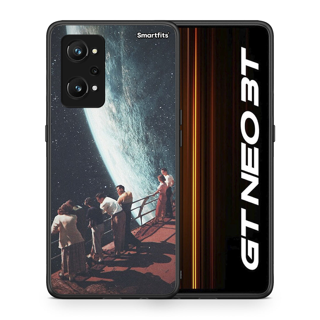 Θήκη Realme GT Neo 3T Surreal View από τη Smartfits με σχέδιο στο πίσω μέρος και μαύρο περίβλημα | Realme GT Neo 3T Surreal View case with colorful back and black bezels