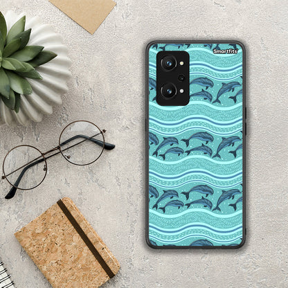 Swimming Dolphins - Realme GT Neo 3T θήκη