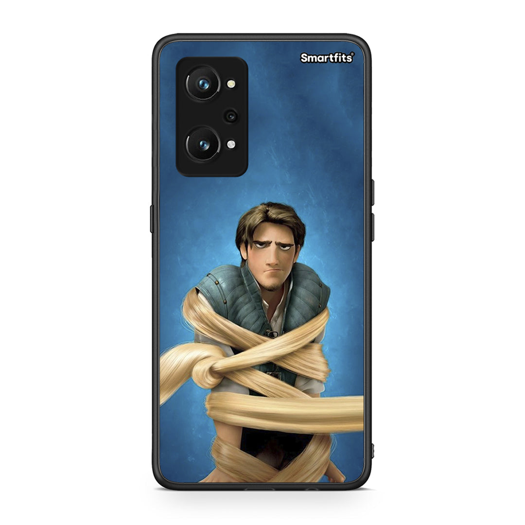 Realme GT Neo 3T Tangled 1 Θήκη Αγίου Βαλεντίνου από τη Smartfits με σχέδιο στο πίσω μέρος και μαύρο περίβλημα | Smartphone case with colorful back and black bezels by Smartfits