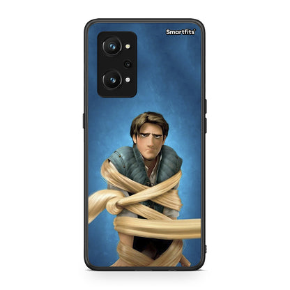 Realme GT Neo 3T Tangled 1 Θήκη Αγίου Βαλεντίνου από τη Smartfits με σχέδιο στο πίσω μέρος και μαύρο περίβλημα | Smartphone case with colorful back and black bezels by Smartfits