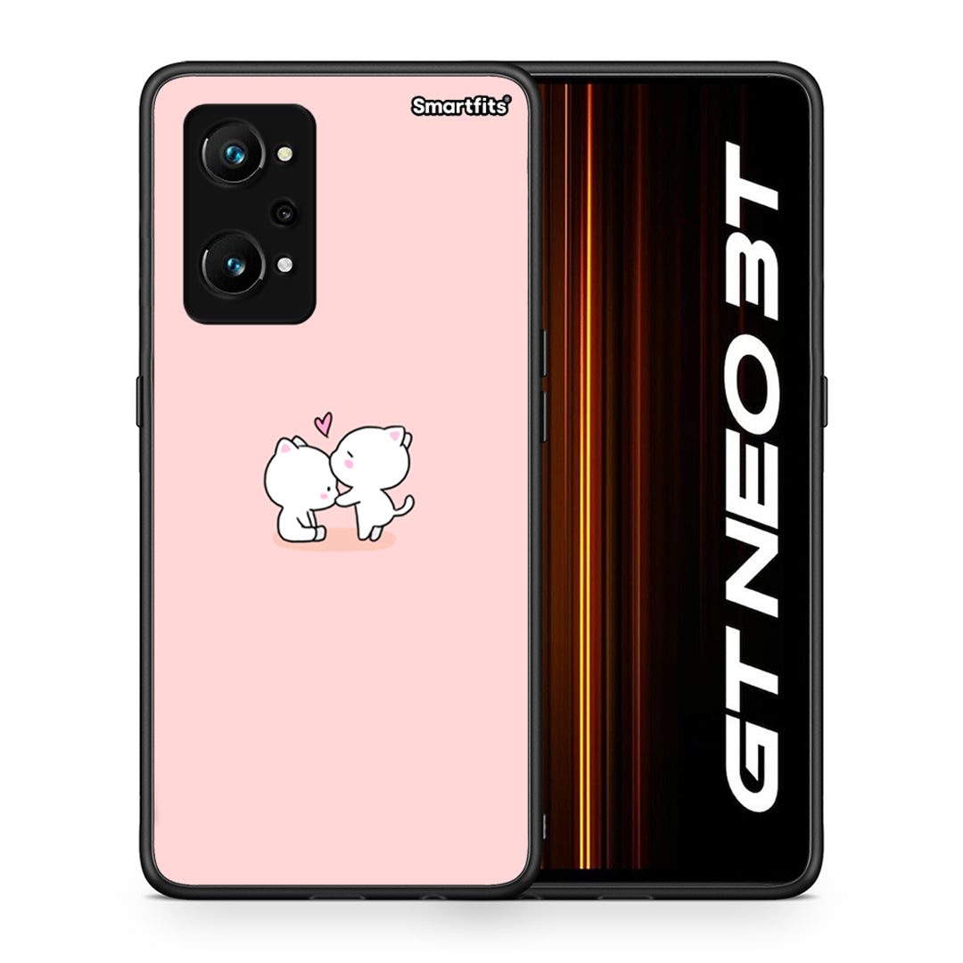 Θήκη Realme GT Neo 3T Love Valentine από τη Smartfits με σχέδιο στο πίσω μέρος και μαύρο περίβλημα | Realme GT Neo 3T Love Valentine case with colorful back and black bezels