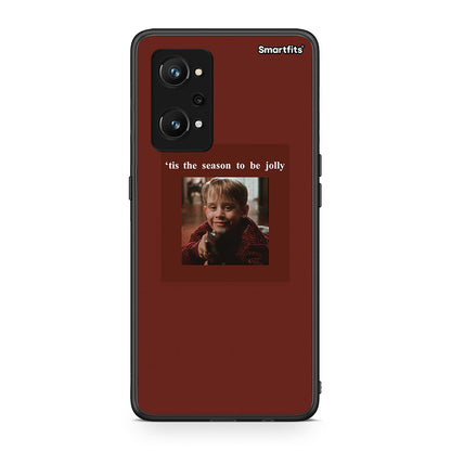 Realme GT Neo 3T Xmas Ultimate Spirit θήκη από τη Smartfits με σχέδιο στο πίσω μέρος και μαύρο περίβλημα | Smartphone case with colorful back and black bezels by Smartfits