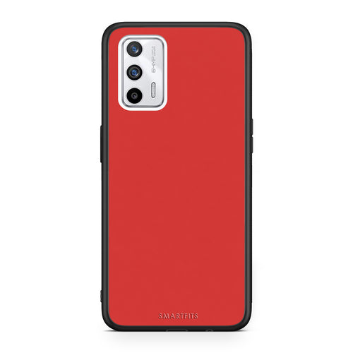 Θήκη Realme GT Poppy Red από τη Smartfits με σχέδιο στο πίσω μέρος και μαύρο περίβλημα | Realme GT Poppy Red case with colorful back and black bezels