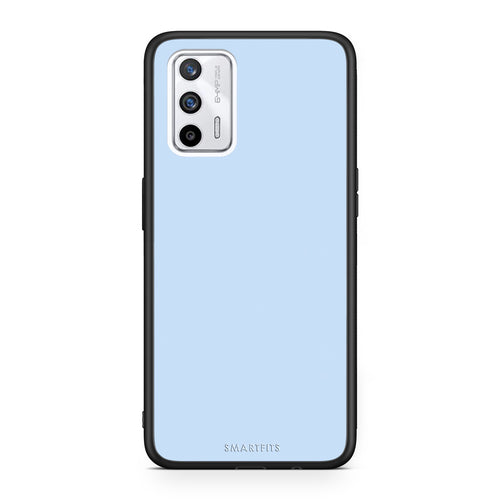 Θήκη Realme GT Powder Blue από τη Smartfits με σχέδιο στο πίσω μέρος και μαύρο περίβλημα | Realme GT Powder Blue case with colorful back and black bezels