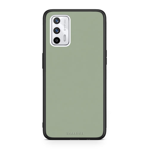 Θήκη Realme GT Sage Green από τη Smartfits με σχέδιο στο πίσω μέρος και μαύρο περίβλημα | Realme GT Sage Green case with colorful back and black bezels