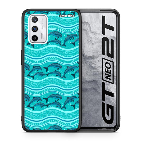 Swimming Dolphins - Realme GT θήκη
