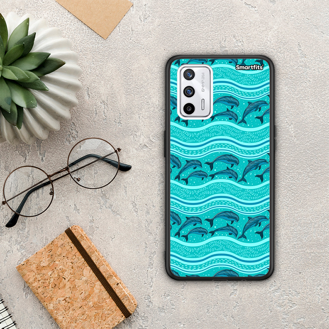 Swimming Dolphins - Realme GT θήκη