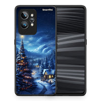 Thumbnail for Θήκη Realme GT2 Pro Christmas Scenery από τη Smartfits με σχέδιο στο πίσω μέρος και μαύρο περίβλημα | Realme GT2 Pro Christmas Scenery Case with Colorful Back and Black Bezels