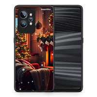 Thumbnail for Θήκη Realme GT2 Pro Home For Christmas από τη Smartfits με σχέδιο στο πίσω μέρος και μαύρο περίβλημα | Realme GT2 Pro Home For Christmas Case with Colorful Back and Black Bezels