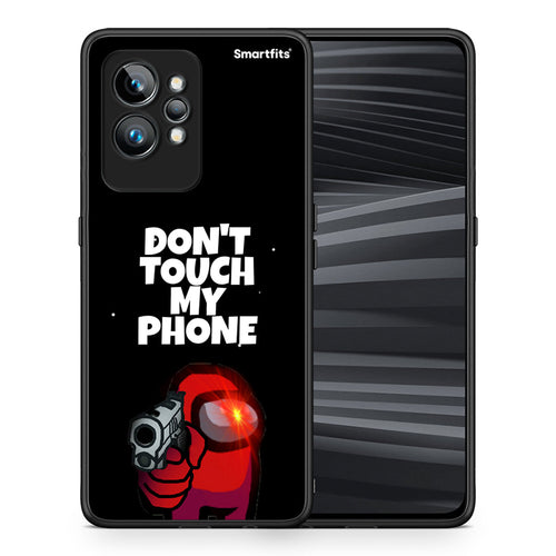 Θήκη Realme GT2 My Phone από τη Smartfits με σχέδιο στο πίσω μέρος και μαύρο περίβλημα | Realme GT2 My Phone Case with Colorful Back and Black Bezels