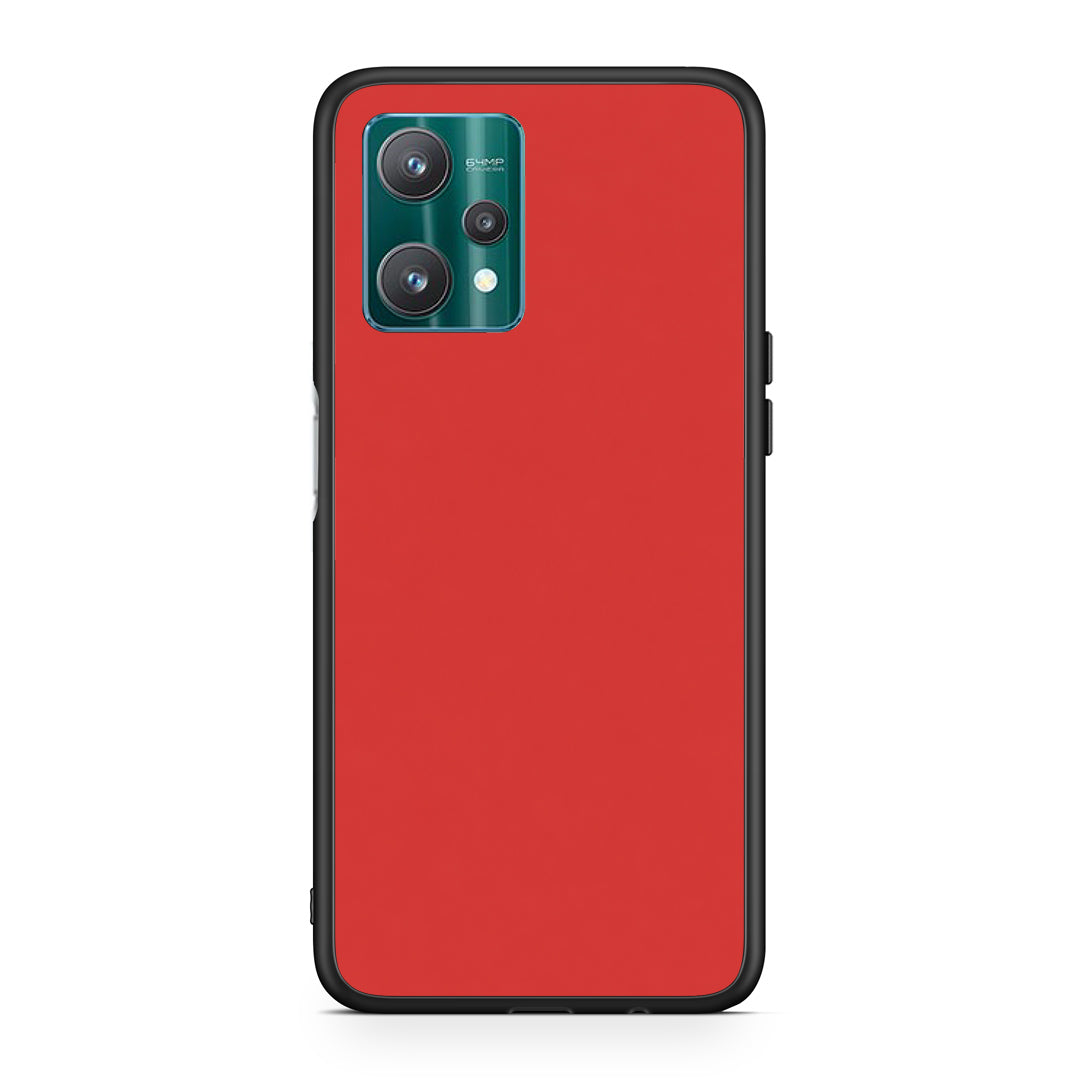 Θήκη Realme 9 Pro Poppy Red από τη Smartfits με σχέδιο στο πίσω μέρος και μαύρο περίβλημα | Realme 9 Pro Poppy Red case with colorful back and black bezels