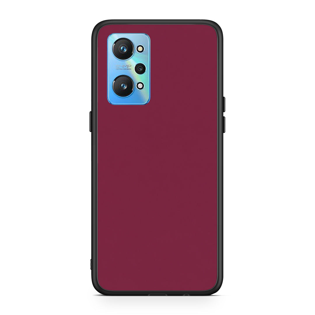 Θήκη Realme GT2 Burgundy από τη Smartfits με σχέδιο στο πίσω μέρος και μαύρο περίβλημα | Realme GT2 Burgundy case with colorful back and black bezels