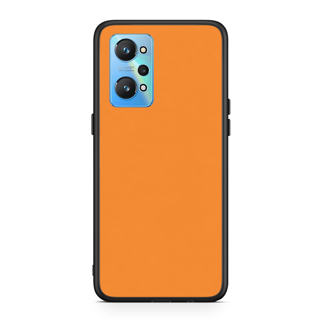 Θήκη Realme GT2 Tangerine Orange από τη Smartfits με σχέδιο στο πίσω μέρος και μαύρο περίβλημα | Realme GT2 Tangerine Orange case with colorful back and black bezels