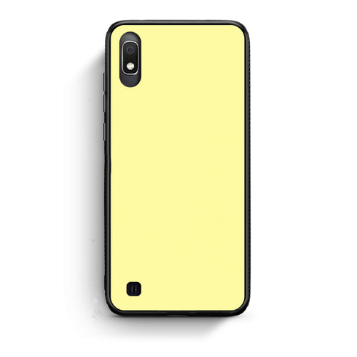 Θήκη Samsung Galaxy A10 Butter Yellow από τη Smartfits με σχέδιο στο πίσω μέρος και μαύρο περίβλημα | Samsung Galaxy A10 Butter Yellow case with colorful back and black bezels
