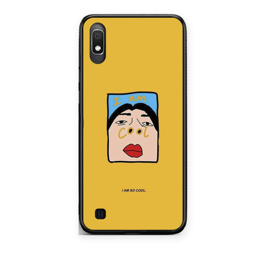Θήκη Samsung Galaxy A10 So Cool από τη Smartfits με σχέδιο στο πίσω μέρος και μαύρο περίβλημα | Samsung Galaxy A10 So Cool case with colorful back and black bezels