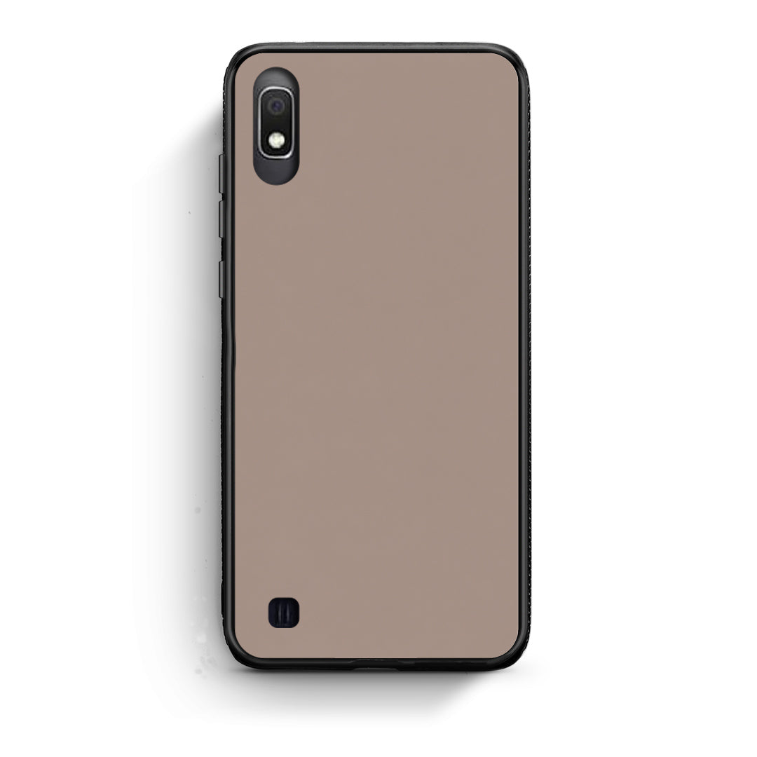 Θήκη Samsung Galaxy A10 Warm Taupe από τη Smartfits με σχέδιο στο πίσω μέρος και μαύρο περίβλημα | Samsung Galaxy A10 Warm Taupe case with colorful back and black bezels