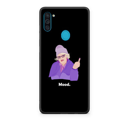 Θήκη Samsung Galaxy A11 / M11 Grandma Mood Black από τη Smartfits με σχέδιο στο πίσω μέρος και μαύρο περίβλημα | Samsung Galaxy A11 / M11 Grandma Mood Black case with colorful back and black bezels