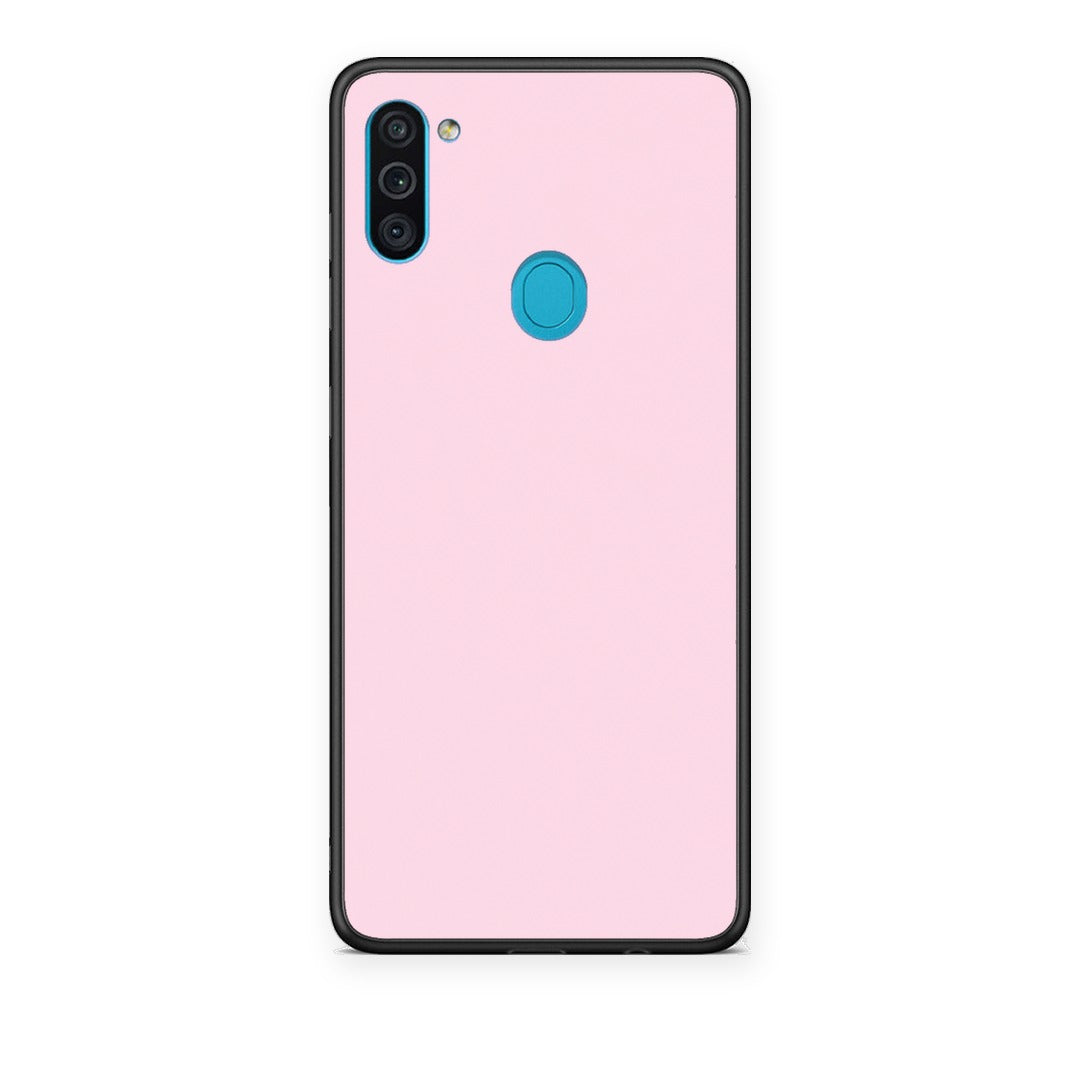 Θήκη Samsung Galaxy A11 / M11 Pale Pink από τη Smartfits με σχέδιο στο πίσω μέρος και μαύρο περίβλημα | Samsung Galaxy A11 / M11 Pale Pink case with colorful back and black bezels