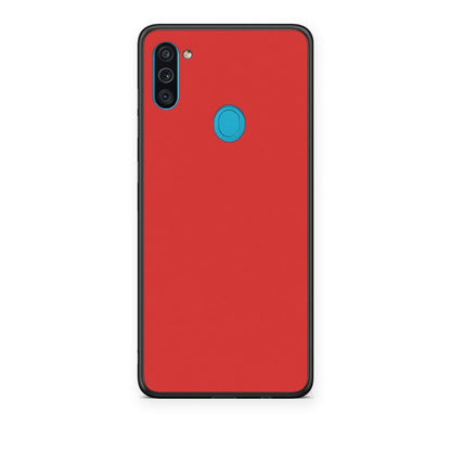 Θήκη Samsung Galaxy A11 / M11 Poppy Red από τη Smartfits με σχέδιο στο πίσω μέρος και μαύρο περίβλημα | Samsung Galaxy A11 / M11 Poppy Red case with colorful back and black bezels