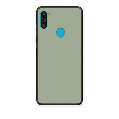 Θήκη Samsung Galaxy A11 / M11 Sage Green από τη Smartfits με σχέδιο στο πίσω μέρος και μαύρο περίβλημα | Samsung Galaxy A11 / M11 Sage Green case with colorful back and black bezels