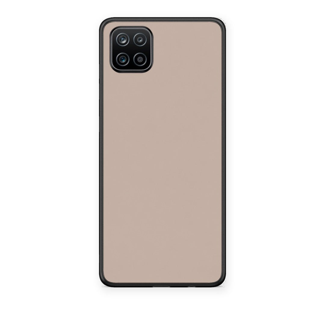 Θήκη Samsung Galaxy A12 Blush Beige από τη Smartfits με σχέδιο στο πίσω μέρος και μαύρο περίβλημα | Samsung Galaxy A12 Blush Beige case with colorful back and black bezels
