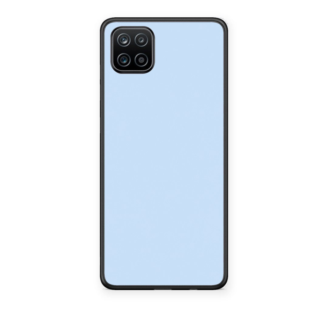 Θήκη Samsung Galaxy A12 Powder Blue από τη Smartfits με σχέδιο στο πίσω μέρος και μαύρο περίβλημα | Samsung Galaxy A12 Powder Blue case with colorful back and black bezels