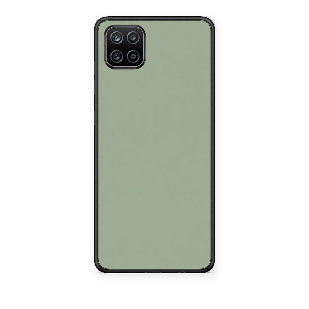 Θήκη Samsung Galaxy A12 Sage Green από τη Smartfits με σχέδιο στο πίσω μέρος και μαύρο περίβλημα | Samsung Galaxy A12 Sage Green case with colorful back and black bezels