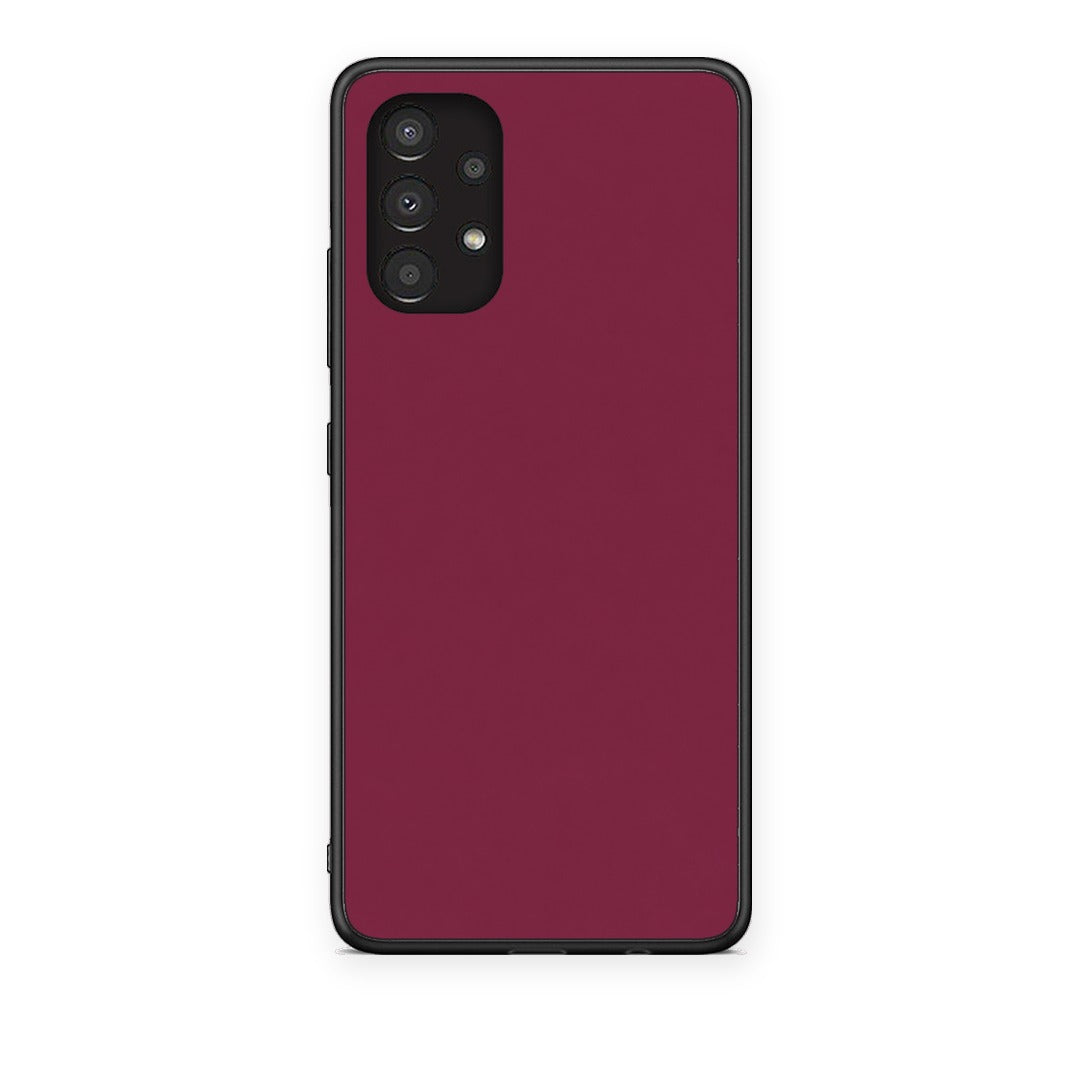 Θήκη Samsung Galaxy A13 4G Burgundy από τη Smartfits με σχέδιο στο πίσω μέρος και μαύρο περίβλημα | Samsung Galaxy A13 4G Burgundy case with colorful back and black bezels