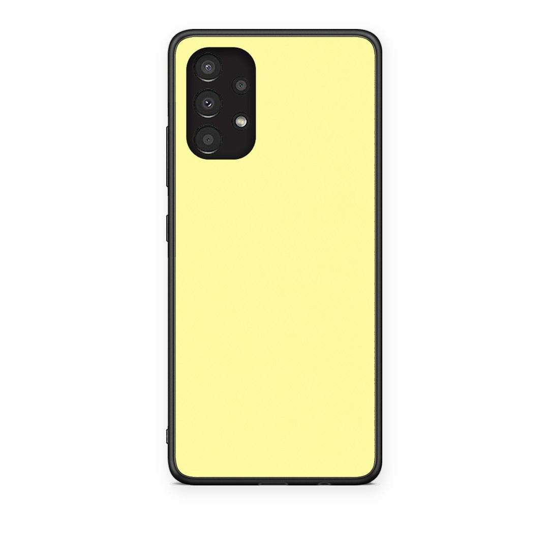 Θήκη Samsung Galaxy A13 4G Butter Yellow από τη Smartfits με σχέδιο στο πίσω μέρος και μαύρο περίβλημα | Samsung Galaxy A13 4G Butter Yellow case with colorful back and black bezels