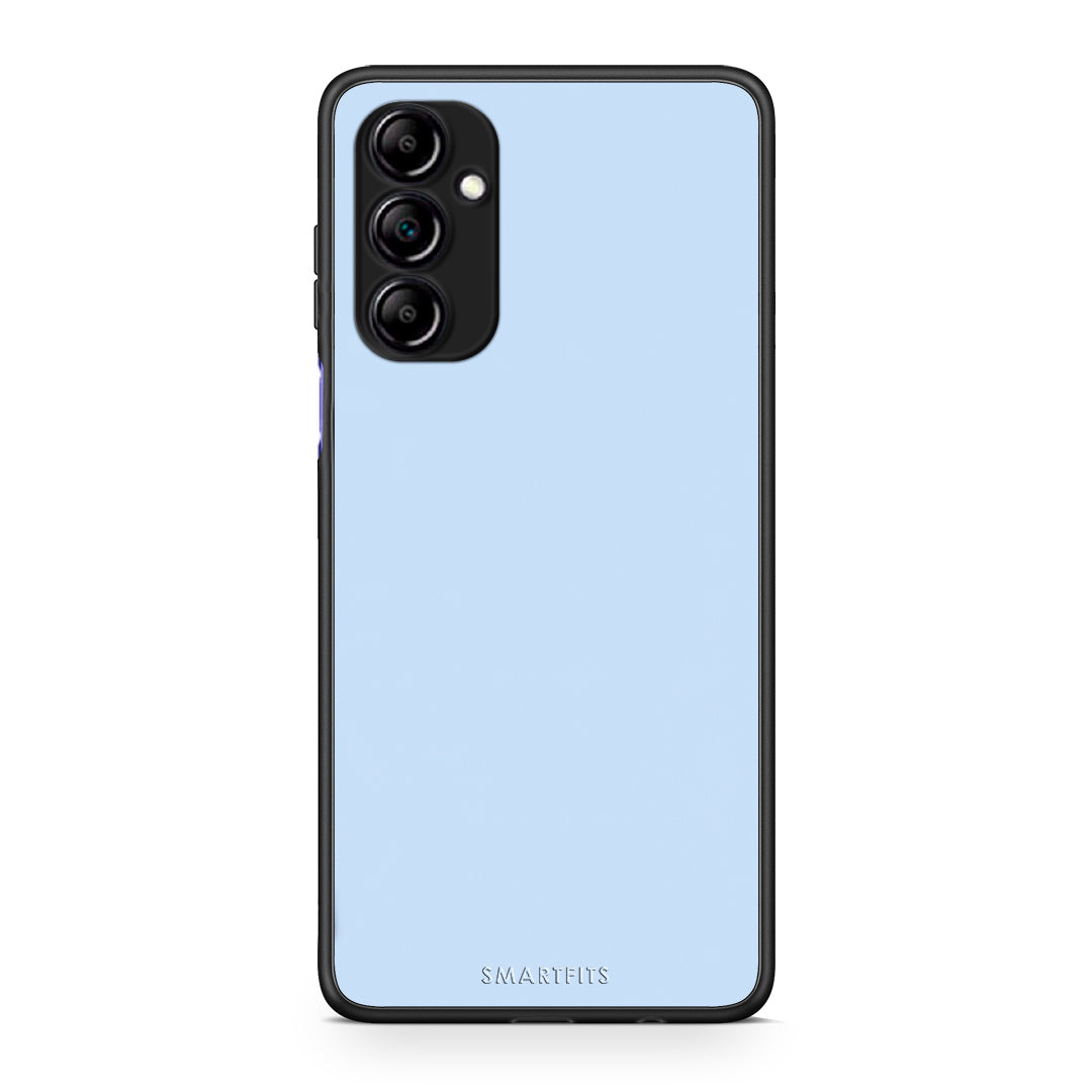 Θήκη Samsung Galaxy A14 / A14 5G Powder Blue από τη Smartfits με σχέδιο στο πίσω μέρος και μαύρο περίβλημα | Samsung Galaxy A14 / A14 5G Powder Blue case with colorful back and black bezels