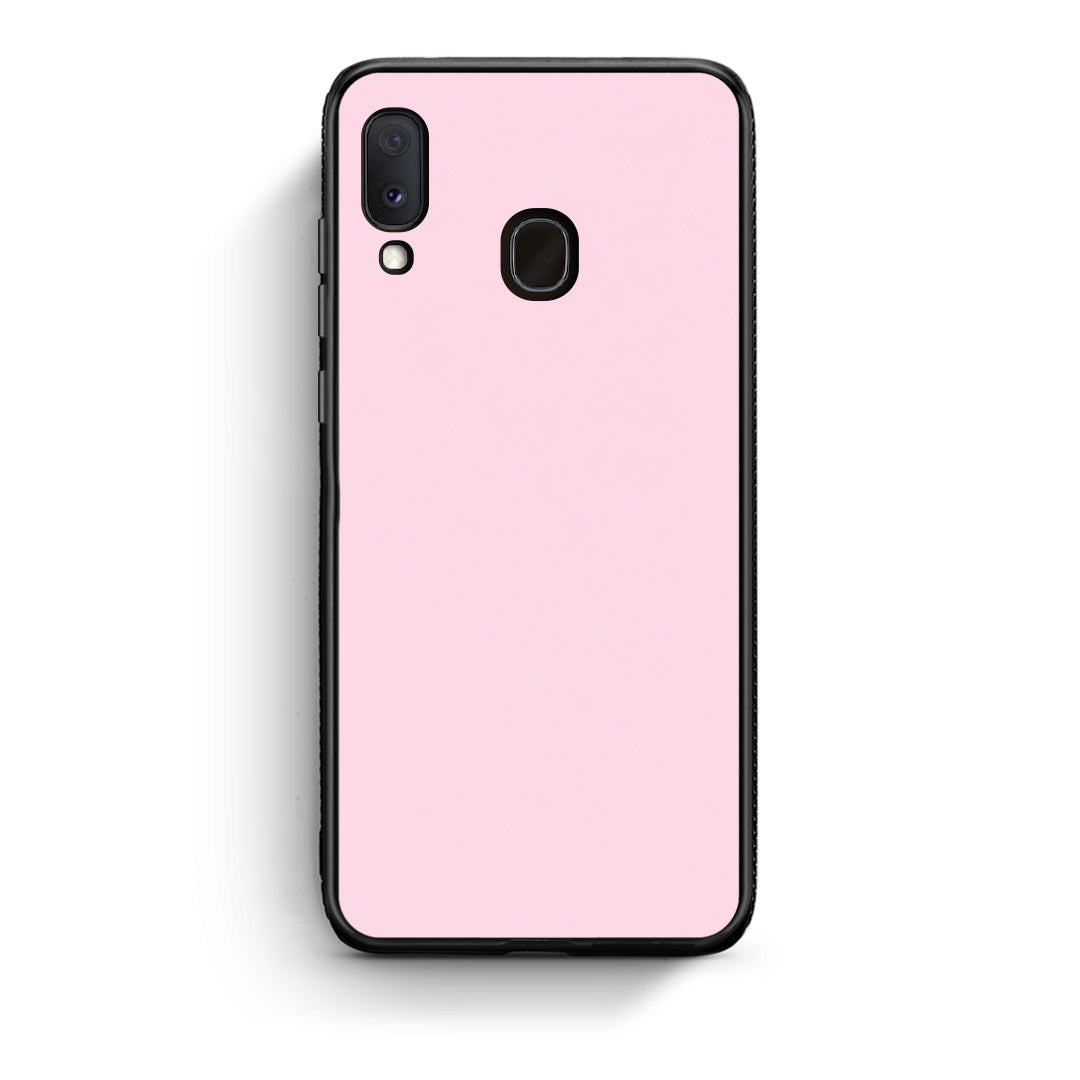 Θήκη Samsung Galaxy A30 Pale Pink από τη Smartfits με σχέδιο στο πίσω μέρος και μαύρο περίβλημα | Samsung Galaxy A30 Pale Pink case with colorful back and black bezels