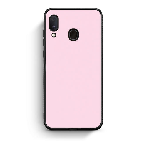 Θήκη Samsung Galaxy A30 Pale Pink από τη Smartfits με σχέδιο στο πίσω μέρος και μαύρο περίβλημα | Samsung Galaxy A30 Pale Pink case with colorful back and black bezels