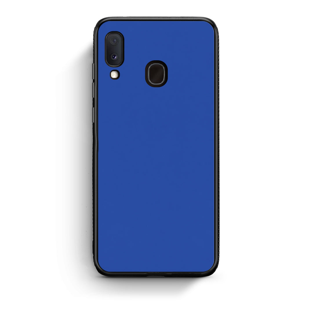 Θήκη Samsung Galaxy A30 Royal Blue από τη Smartfits με σχέδιο στο πίσω μέρος και μαύρο περίβλημα | Samsung Galaxy A30 Royal Blue case with colorful back and black bezels