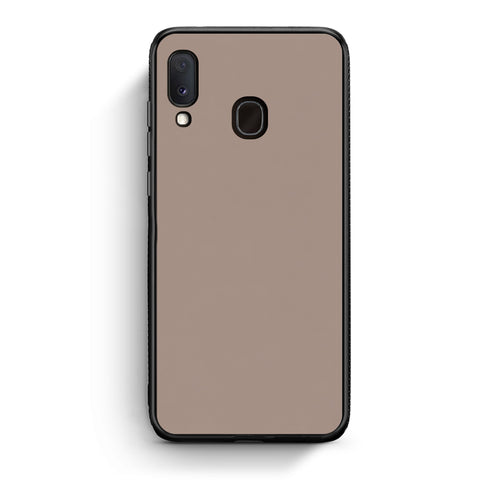 Θήκη Samsung Galaxy A30 Warm Taupe από τη Smartfits με σχέδιο στο πίσω μέρος και μαύρο περίβλημα | Samsung Galaxy A30 Warm Taupe case with colorful back and black bezels