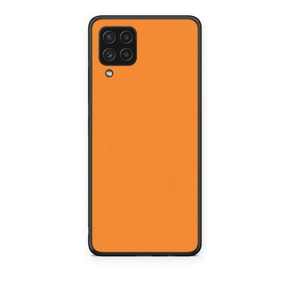 Θήκη Samsung Galaxy A22 4G Tangerine Orange από τη Smartfits με σχέδιο στο πίσω μέρος και μαύρο περίβλημα | Samsung Galaxy A22 4G Tangerine Orange case with colorful back and black bezels