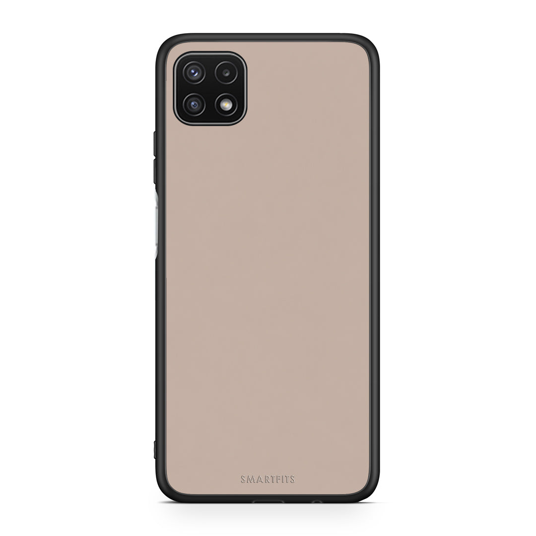 Θήκη Samsung Galaxy A22 5G Blush Beige από τη Smartfits με σχέδιο στο πίσω μέρος και μαύρο περίβλημα | Samsung Galaxy A22 5G Blush Beige case with colorful back and black bezels