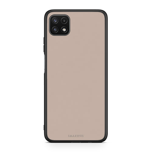 Θήκη Samsung Galaxy A22 5G Blush Beige από τη Smartfits με σχέδιο στο πίσω μέρος και μαύρο περίβλημα | Samsung Galaxy A22 5G Blush Beige case with colorful back and black bezels