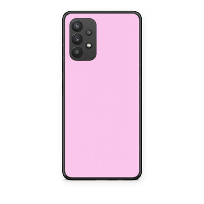 Θήκη Samsung Galaxy A32 4G Cotton Candy Pink από τη Smartfits με σχέδιο στο πίσω μέρος και μαύρο περίβλημα | Samsung Galaxy A32 4G Cotton Candy Pink case with colorful back and black bezels