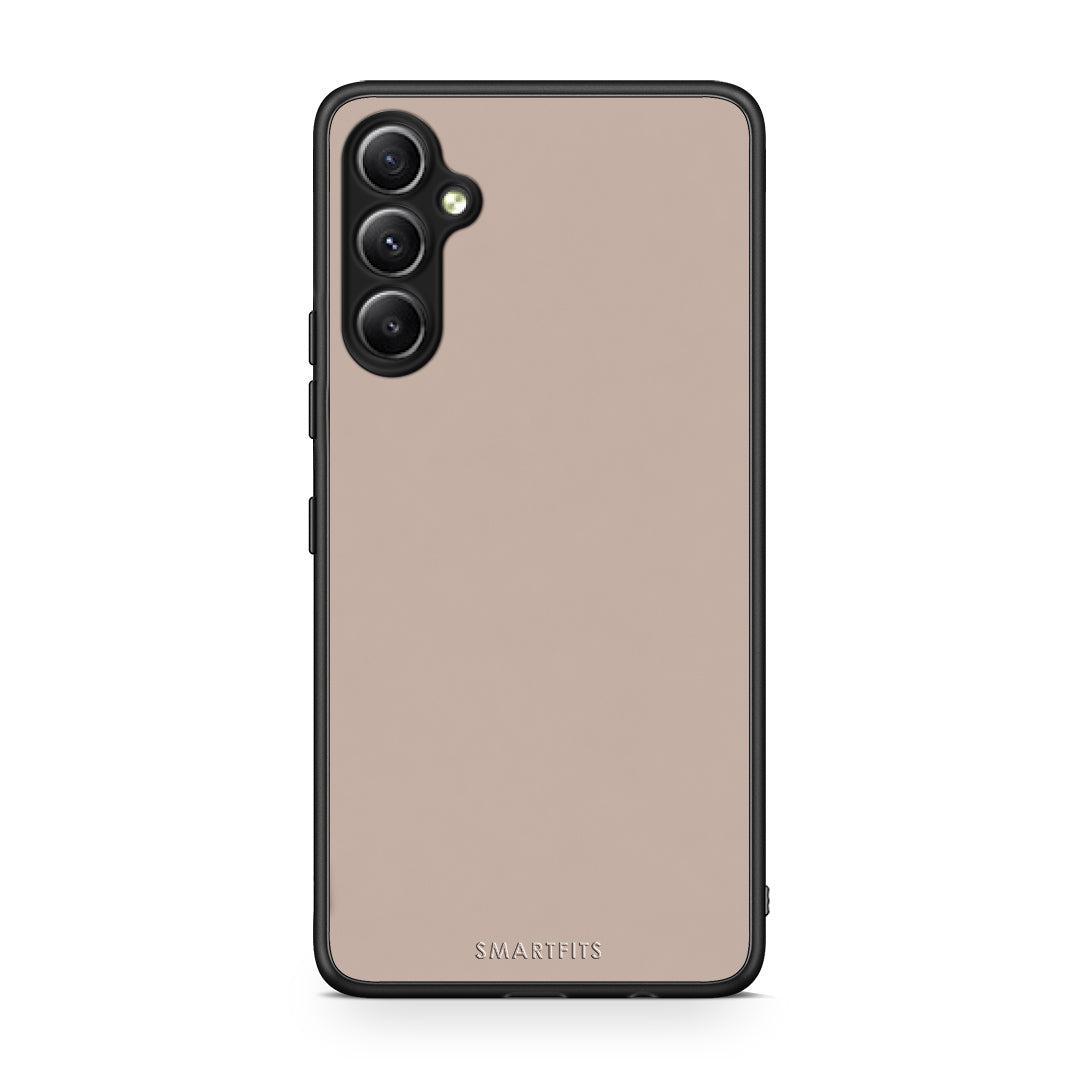 Θήκη Samsung Galaxy A34 Blush Beige από τη Smartfits με σχέδιο στο πίσω μέρος και μαύρο περίβλημα | Samsung Galaxy A34 Blush Beige case with colorful back and black bezels