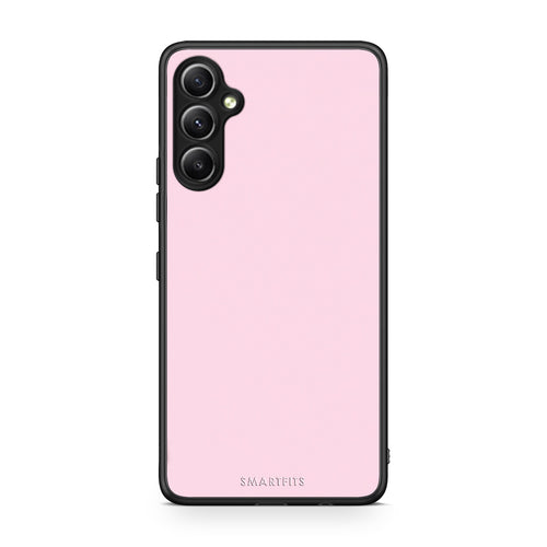 Θήκη Samsung Galaxy A34 Pale Pink από τη Smartfits με σχέδιο στο πίσω μέρος και μαύρο περίβλημα | Samsung Galaxy A34 Pale Pink case with colorful back and black bezels