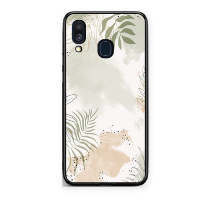 Θήκη Samsung Galaxy A40 Nude Plants από τη Smartfits με σχέδιο στο πίσω μέρος και μαύρο περίβλημα | Samsung Galaxy A40 Nude Plants case with colorful back and black bezels