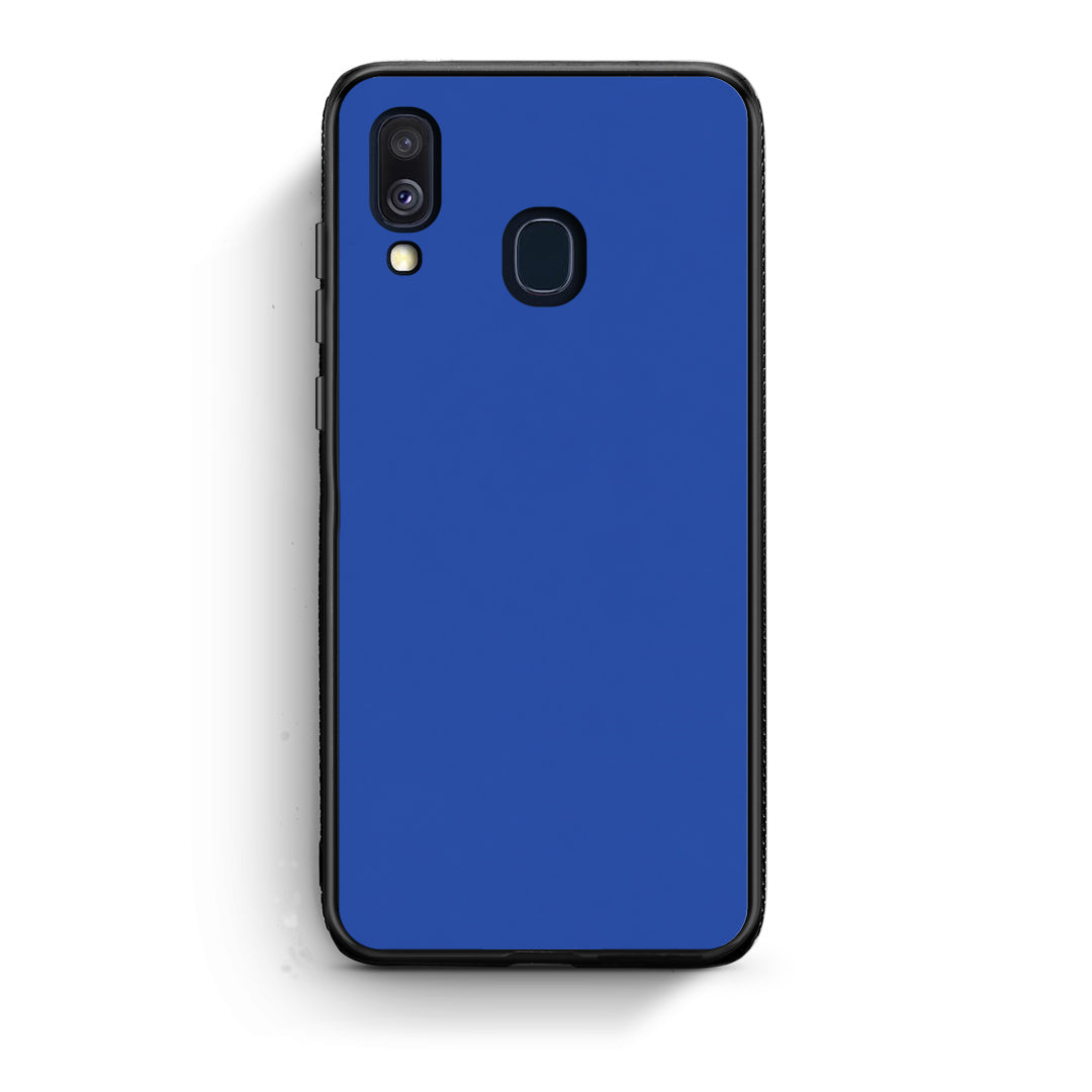 Θήκη Samsung Galaxy A40 Royal Blue από τη Smartfits με σχέδιο στο πίσω μέρος και μαύρο περίβλημα | Samsung Galaxy A40 Royal Blue case with colorful back and black bezels