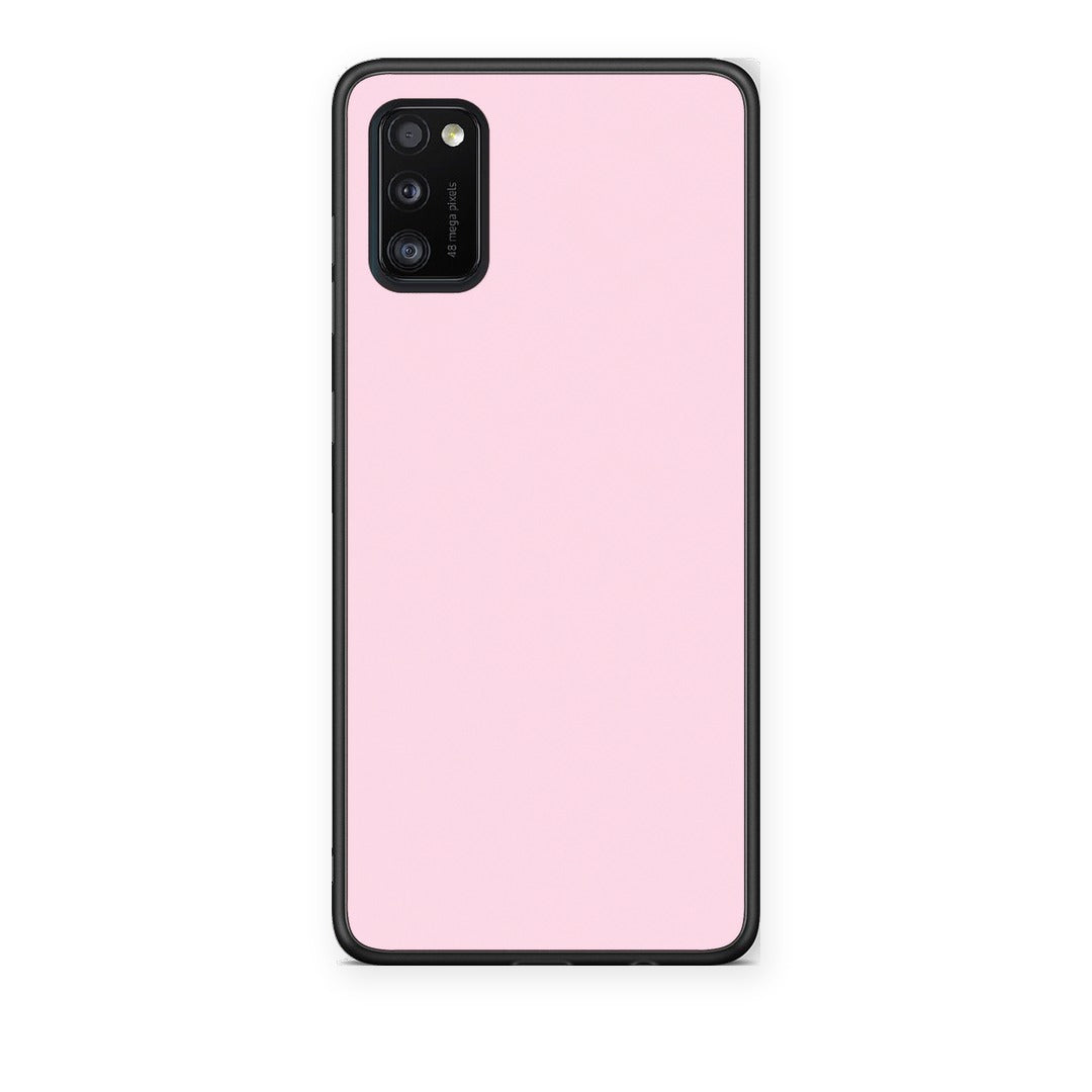 Θήκη Samsung Galaxy A41 Pale Pink από τη Smartfits με σχέδιο στο πίσω μέρος και μαύρο περίβλημα | Samsung Galaxy A41 Pale Pink case with colorful back and black bezels
