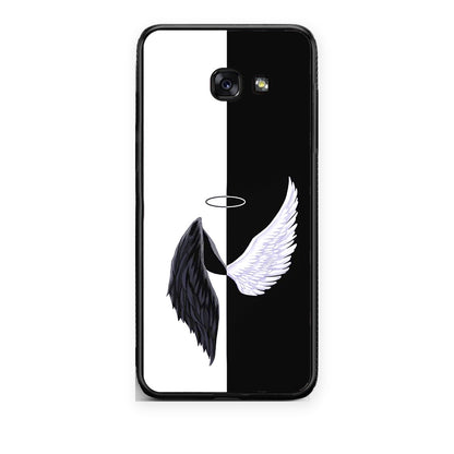 Θήκη Samsung Galaxy A5 2017 Angels Demons από τη Smartfits με σχέδιο στο πίσω μέρος και μαύρο περίβλημα | Samsung Galaxy A5 2017 Angels Demons case with colorful back and black bezels
